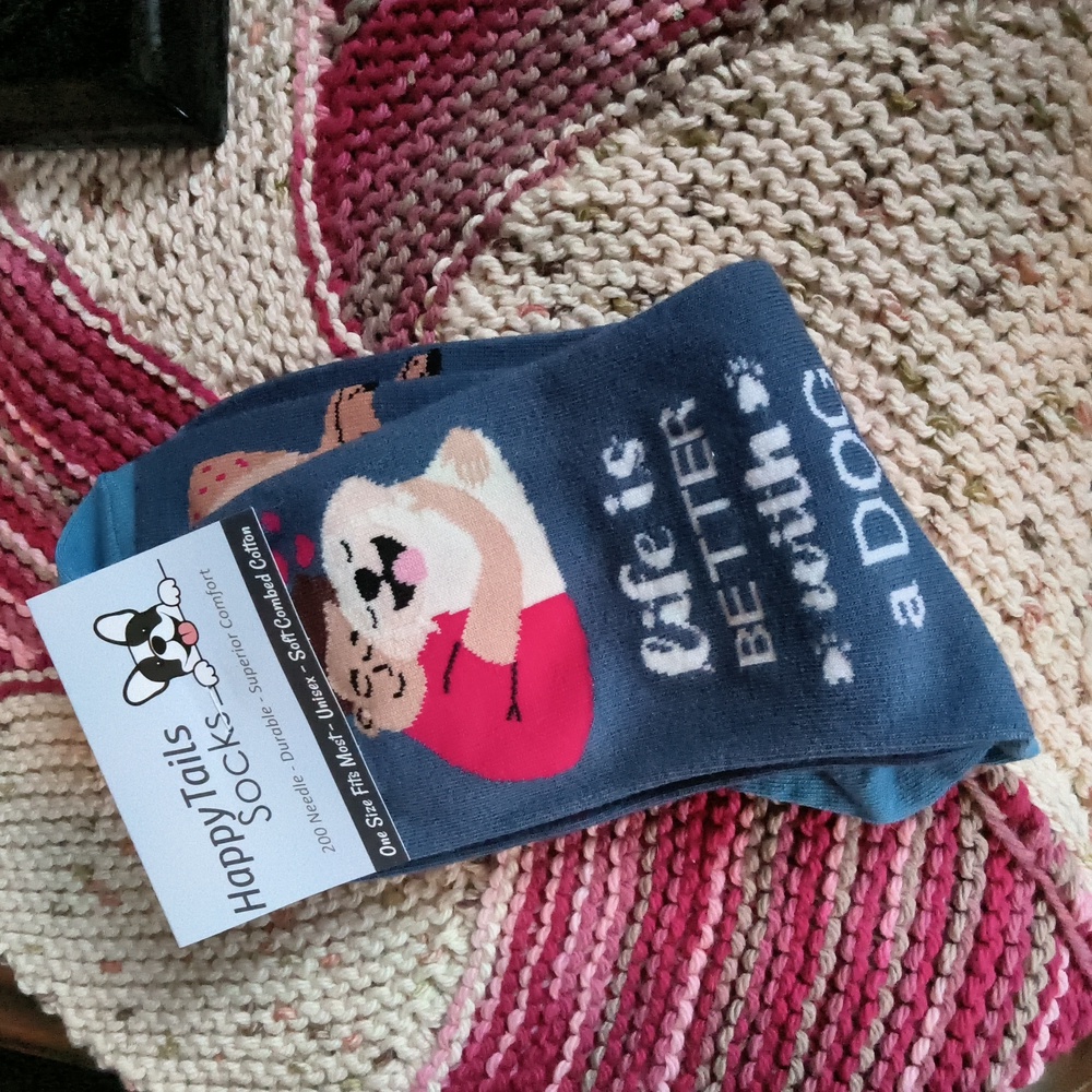 Happy Tails Socks - Life Is Better With a Dog